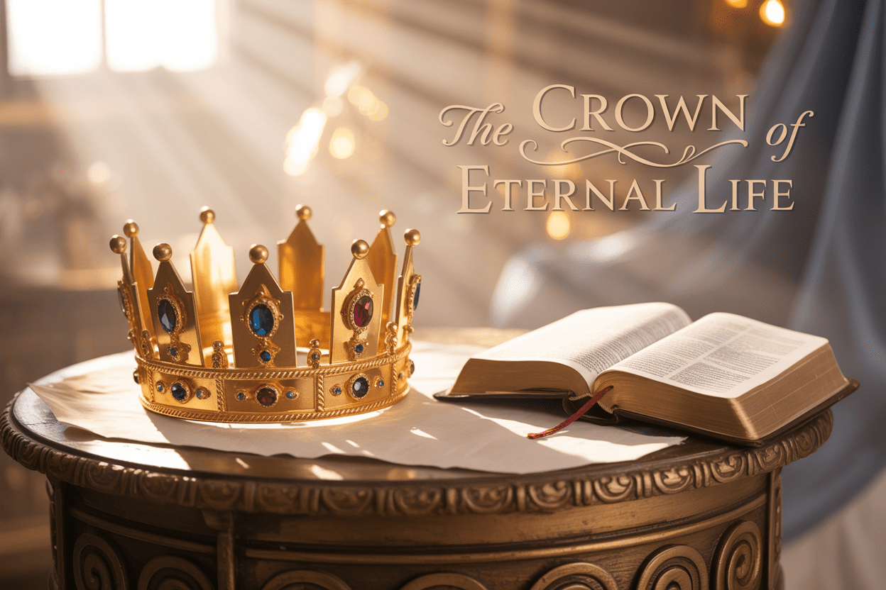 The Crown of Eternal Lifeâ€ based on 2 Timothy 4:8: