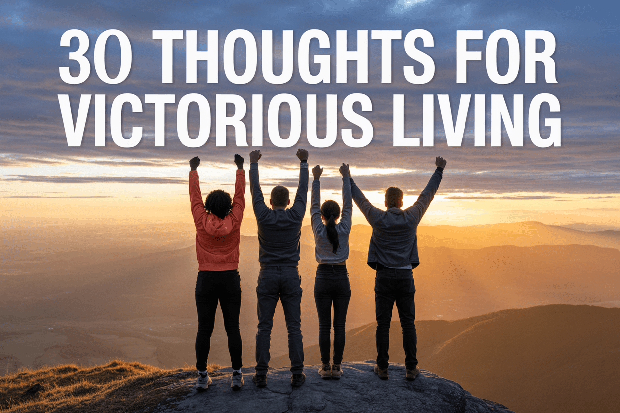 30 Thoughts for Victorious Living