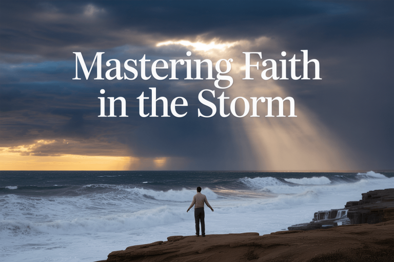 Mastering Faith in the Storm: A Personal Journey