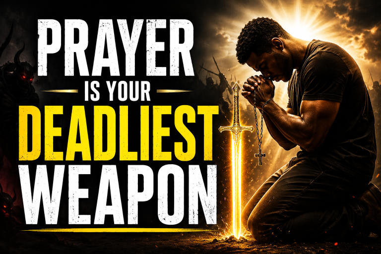 prayer is your deadliest weapon