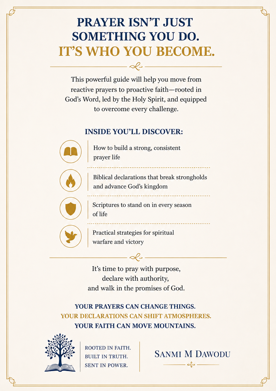 proactive prayer & warfare declarations proactive prayer & warfare declarations