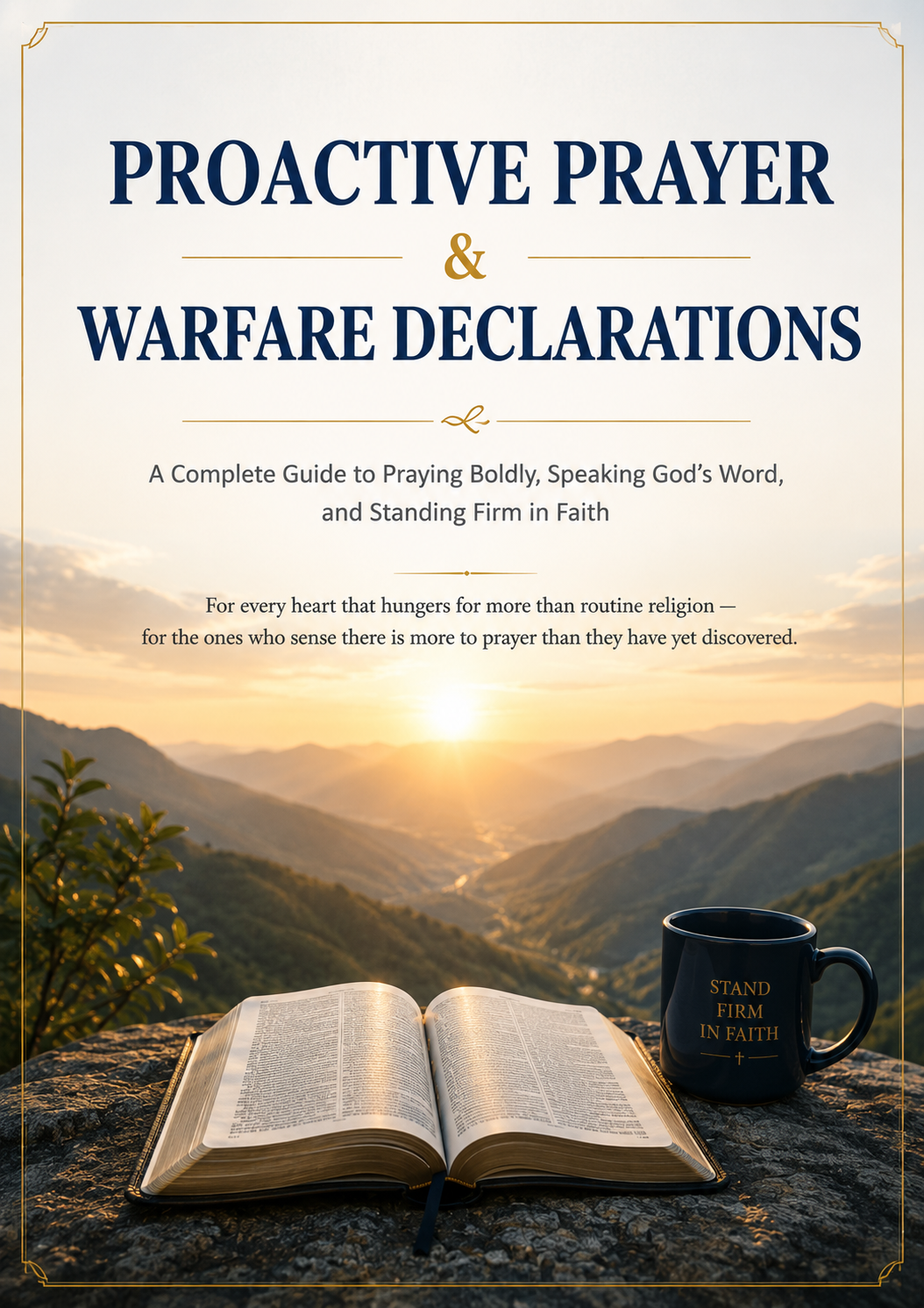 proactive prayer & warfare declarations proactive prayer & warfare declarations